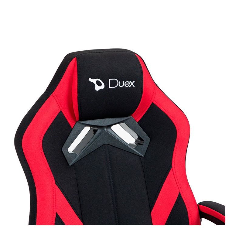 Cadeira Gamer Duex DX9025R, Preta e Vermelha, DX9025R