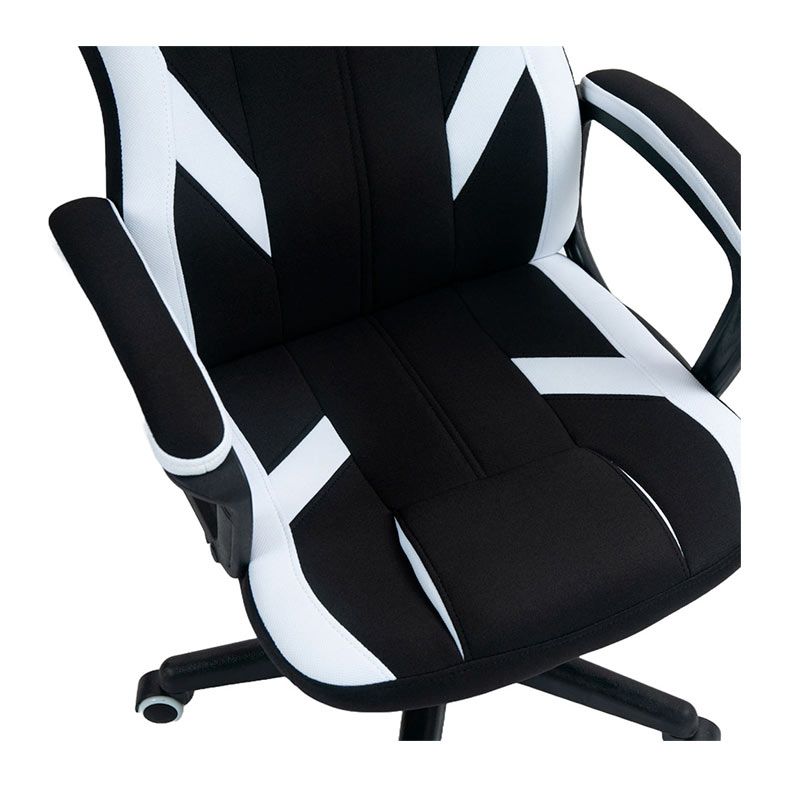 Cadeira Gamer Duex DX9025W, Preta e Branca, DX9025W