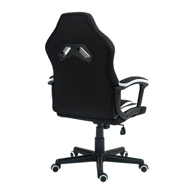 Cadeira Gamer Duex DX9025W, Preta e Branca, DX9025W