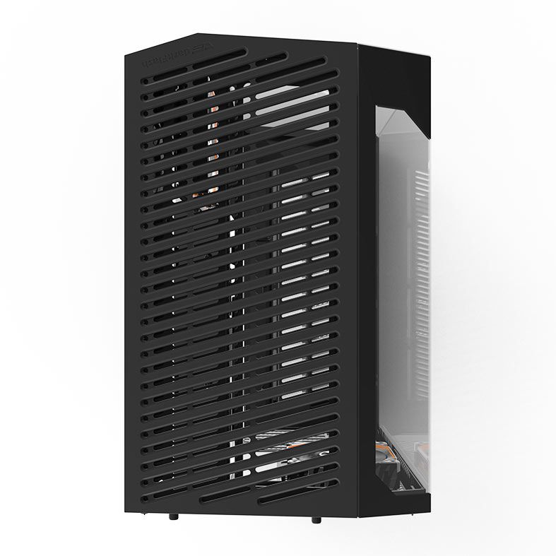 Gabinete Gamer Aigo Darkflash Arcee DY470, ARGB, Full-Tower, Lateral de Vidro, Com 4 Fans, Preto, DY470-BK-4F
