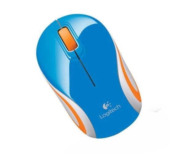 Mini Mouse Logitech M187 USB Wireless Azul, 910-003788