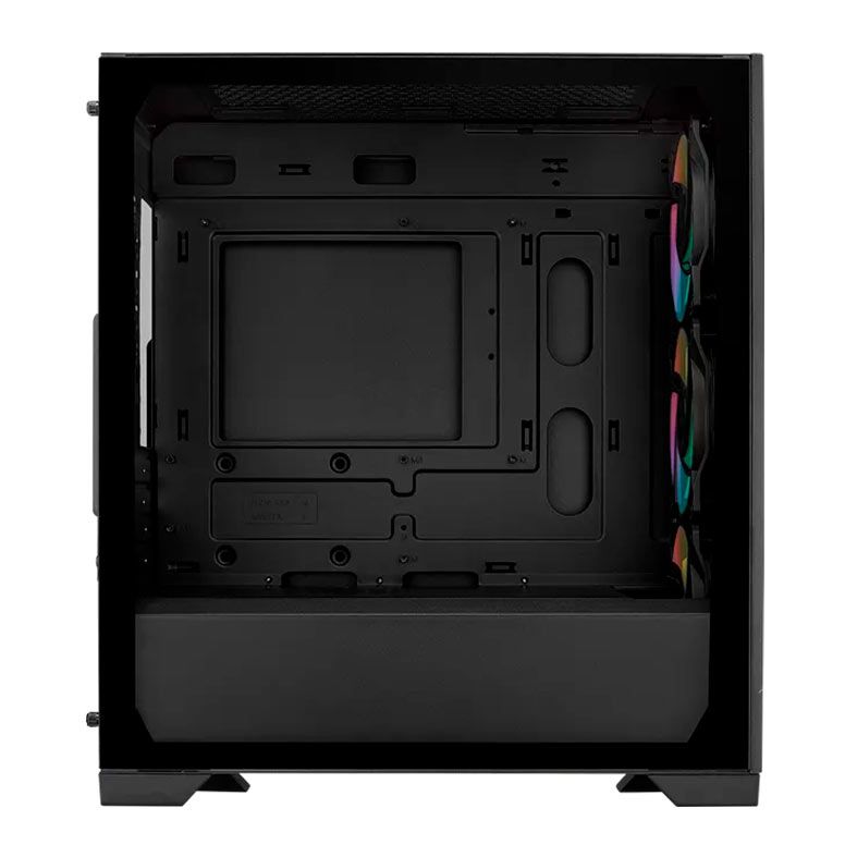 Gabinete Gamer Cooler Master Elite 301, Mini-Tower, Lateral de Vidro, Com 3 Fans, Preto, E301-KGNN-S00