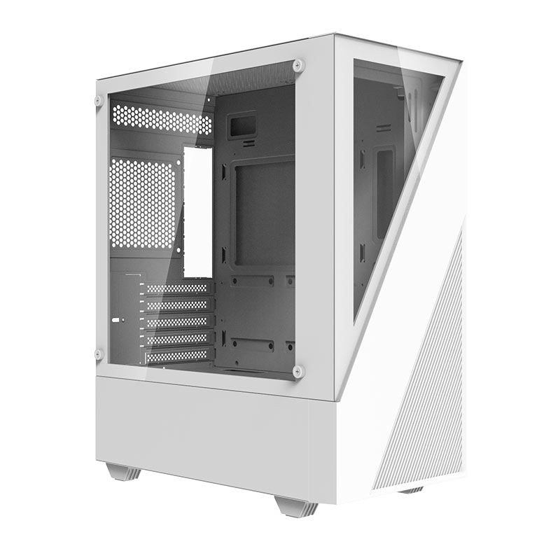 Gabinete Gamer Aigo Darkflash E330M, Mid-Tower, Lateral de Vidro, Branco, E330M-WH