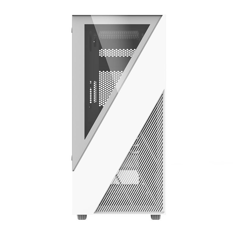 Gabinete Gamer Aigo Darkflash E330M, Mid-Tower, Lateral de Vidro, Branco, E330M-WH