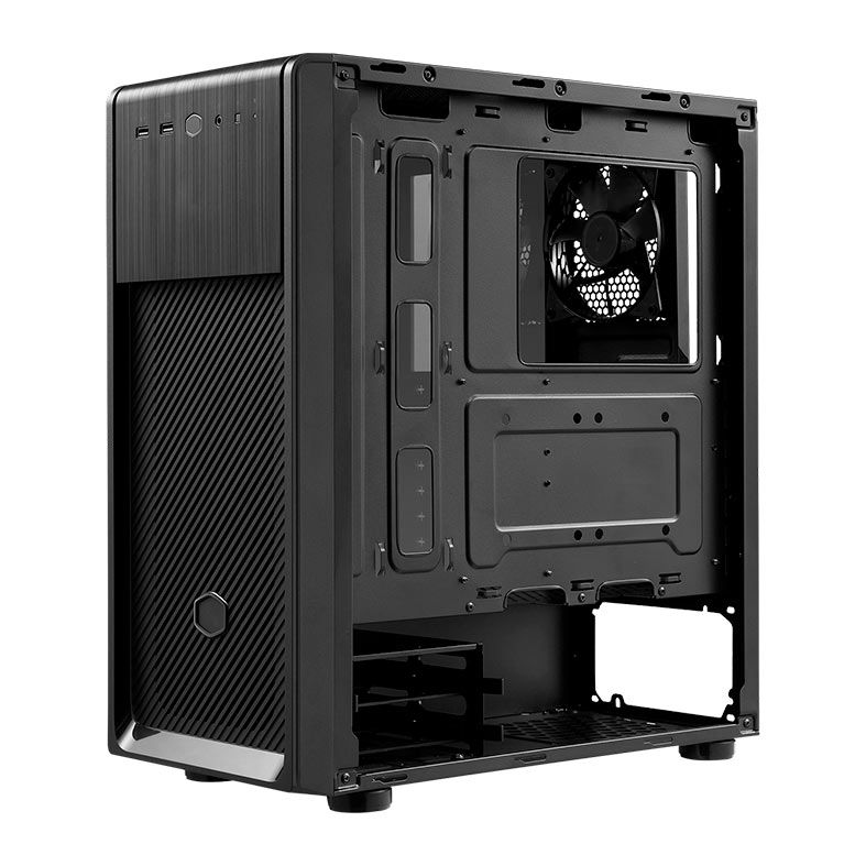 Gabinete Gamer Cooler Master Elite 500, Mid-Tower, Lateral Vidro, Com 1 Fan, Preto, E500-KGNN-S00