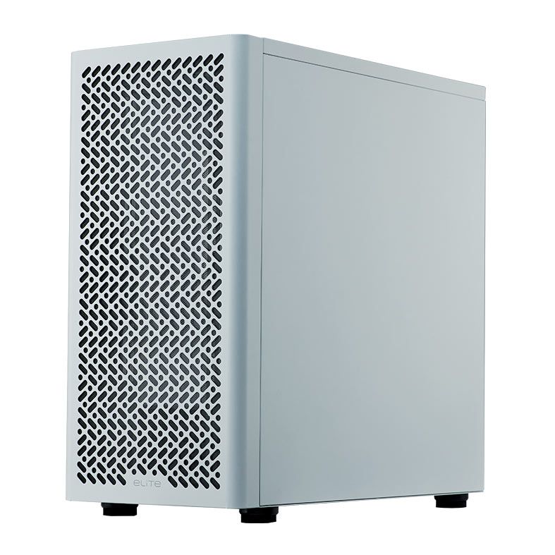 Gabinete Gamer Cooler Master Elite 502 Lite, Mid-Tower, Com 1 Fans, Branco, E502L-WGNN-S00
