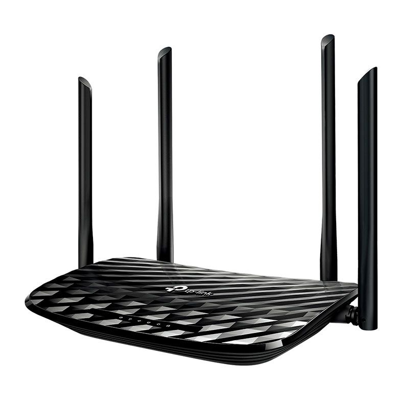 Roteador TP-LINK EC225-G5, Wireless Mu-Mimo AC1300, 4 Antenas, Preto, EC225-G5