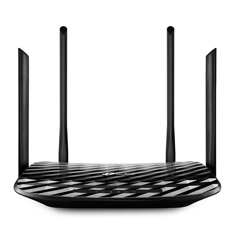 Roteador TP-LINK EC225-G5, Wireless Mu-Mimo AC1300, 4 Antenas, Preto, EC225-G5