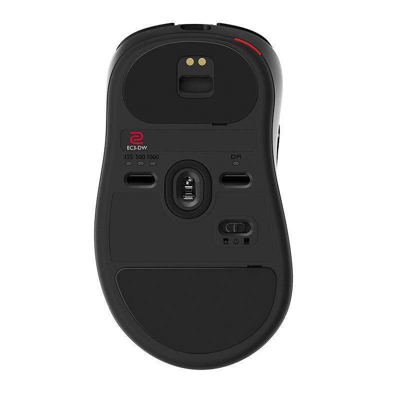 Mouse Gamer Benq Zowie EC3-DW, 3200DPI, 7 Botoes, Wireless, Preto