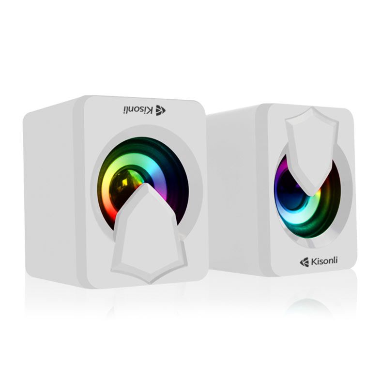 PRE VENDA - Caixa de Som Kisonli Echoforge L1030, 5W, P2, Branca, ECF-L1030-WH