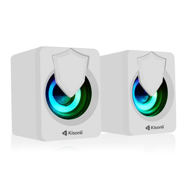 PRE VENDA - Caixa de Som Kisonli Echoforge L1030, 5W, P2, Branca, ECF-L1030-WH