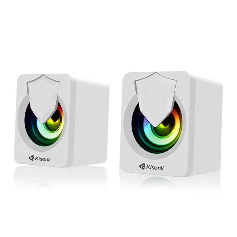PRE VENDA - Caixa de Som Kisonli Echoforge L1030, 5W, P2, Branca, ECF-L1030-WH