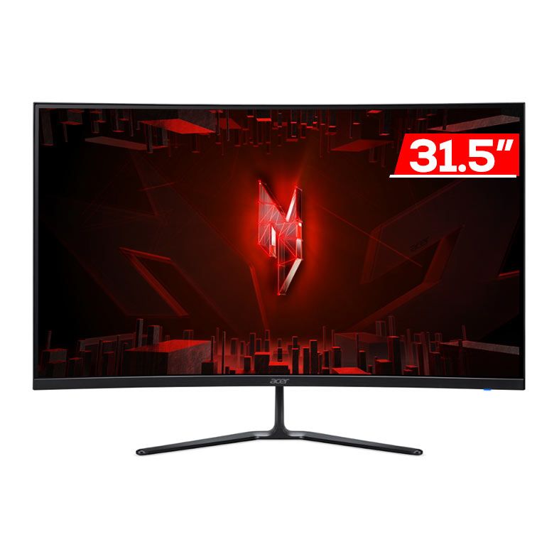 Monitor Gamer Acer ED320QR, 31.5 Pol, FHD, VA, 1ms, 165Hz, FreeSync Premium, HDMI/DP, ED320QR