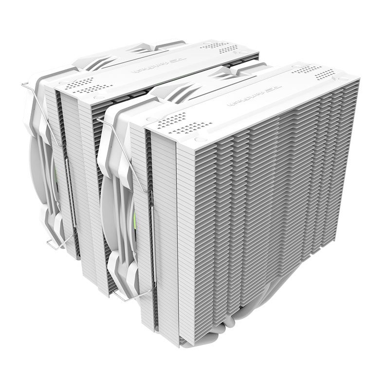 Cooler Para Processador Aigo Darkflash Ellsworth D21, ARGB, 130mm, Branco, ES-D21PWM-WH