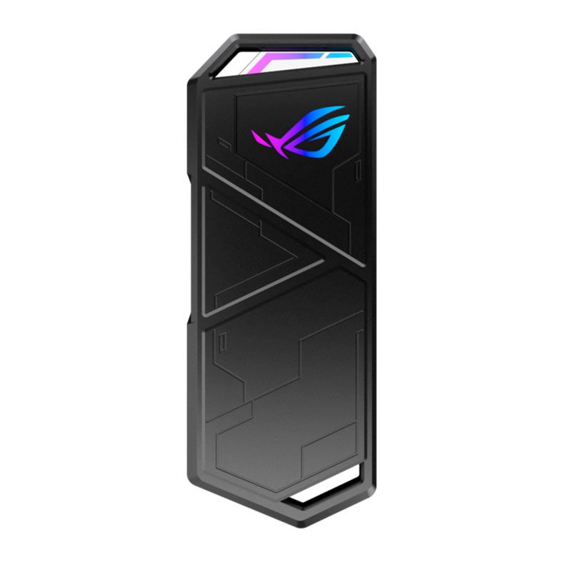 Case Para SSD Asus ROG Strix Arion Lite, M.2 NVMe, USB 3.2, Preto, ESD-S1CL-BLK-G-AS