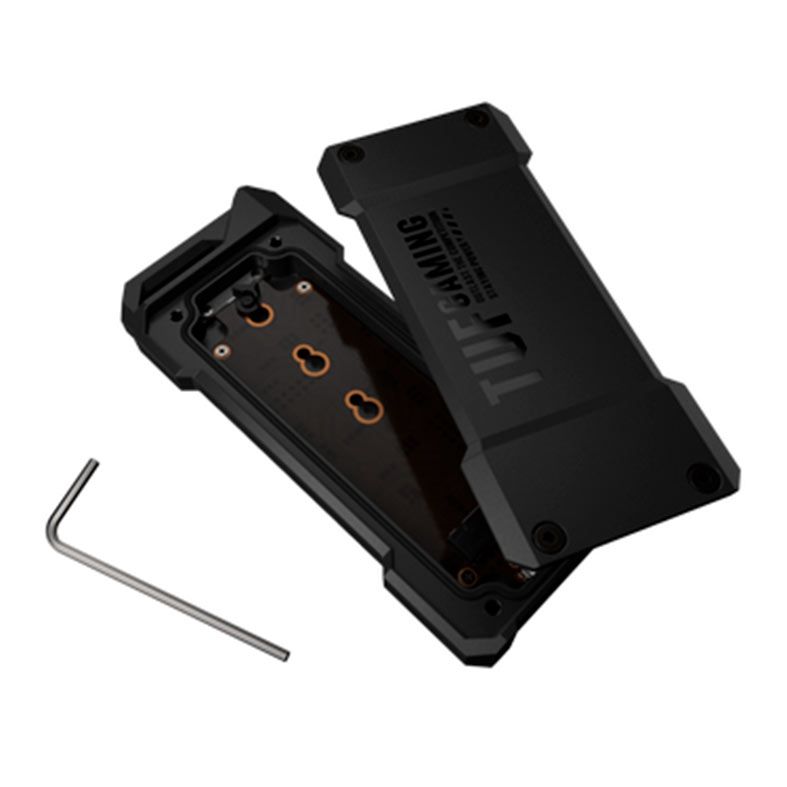 Case Para SSD Asus TUF Gaming A1, SATA/NVMe, USB 3.2, Preto, ESD-T1A-BLK-G-AS