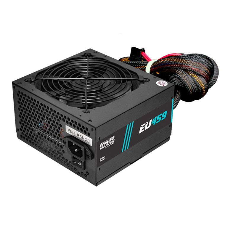 Fonte K-MEX EU459, 500W, 80 Plus White, Preto, EU459EUG001CB2X