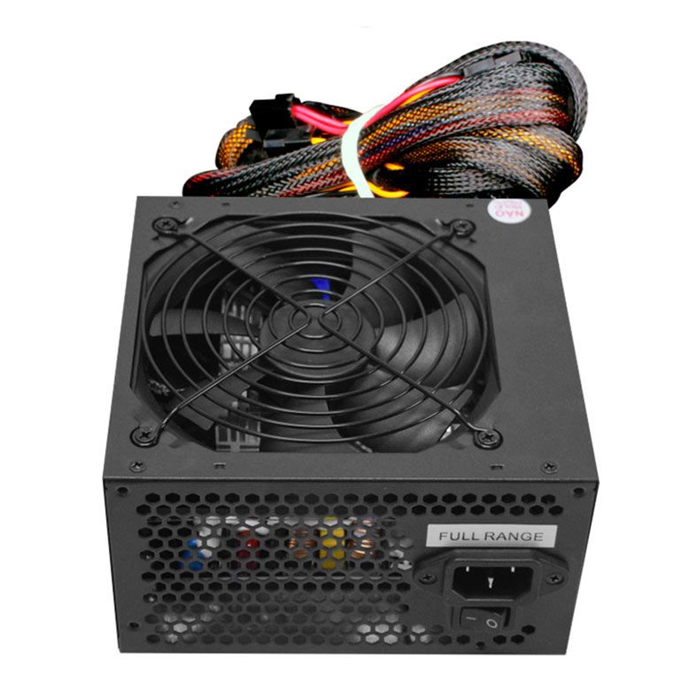 Fonte K-MEX EU459, 500W, 80 Plus White, Preto, EU459EUG001CB2X