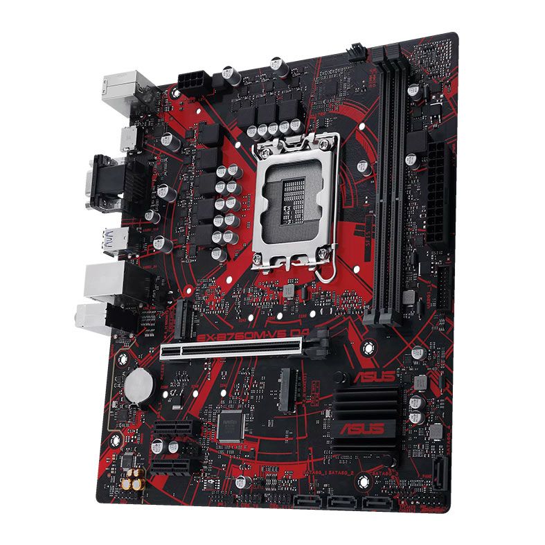 Placa Mae Asus EX-B760M-V5 D4-CSM, DDR4, LGA 1700, M-ATX, Chipset Intel B760, EX-B760M-V5-D4-CSM