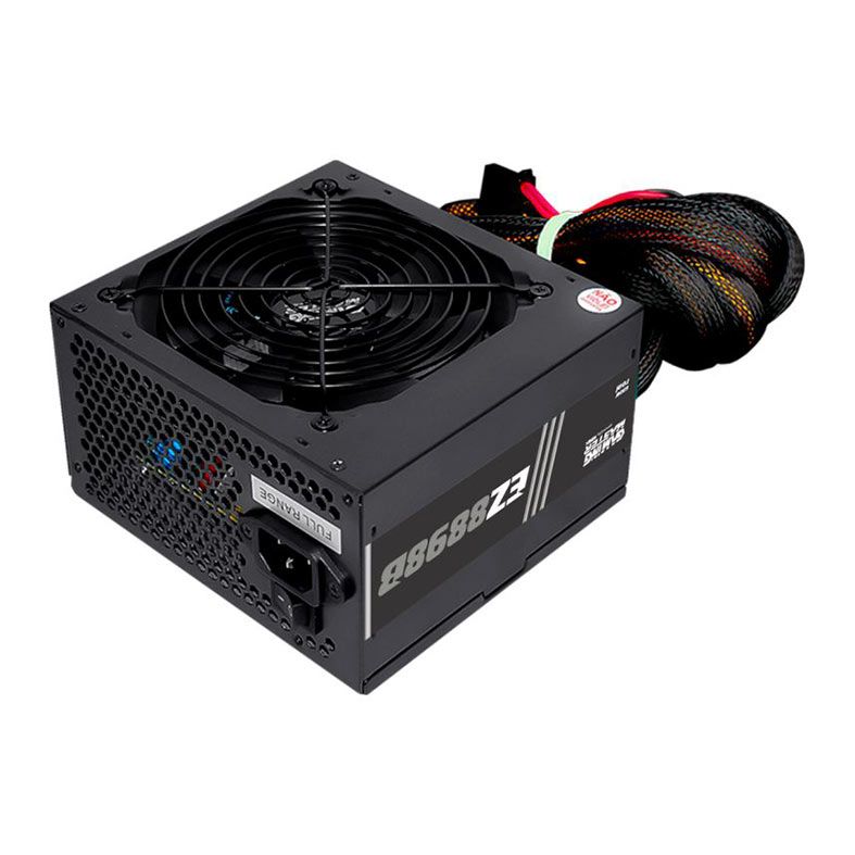 Fonte K-MEX EZ8898B, 600W, 80 Plus Bronze, Preto, EZ8898B6002CB2X