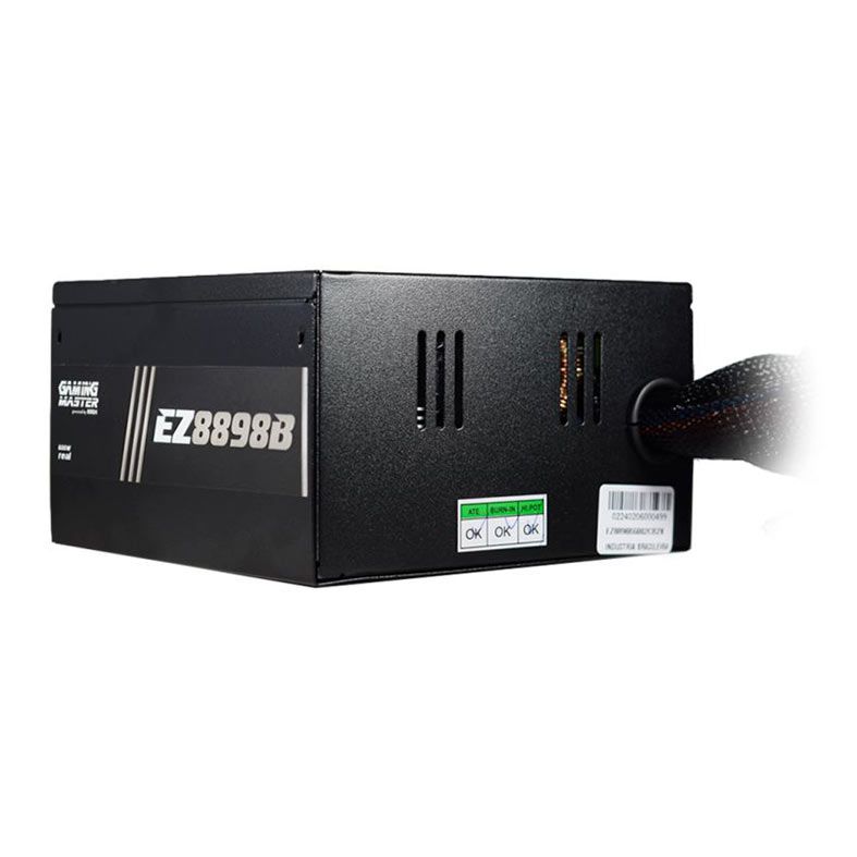 Fonte K-MEX EZ8898B, 600W, 80 Plus Bronze, Preto, EZ8898B6002CB2X