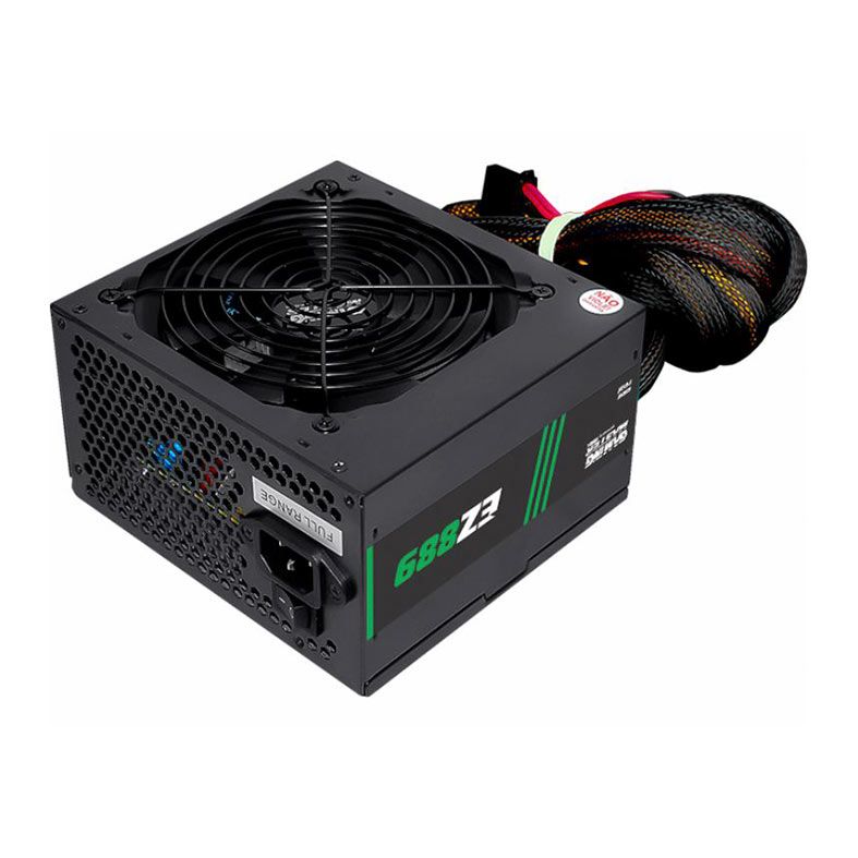 Fonte K-MEX EZ8898F, 500W, 80 Plus White, Preta, EZ8898FUA02CB3X