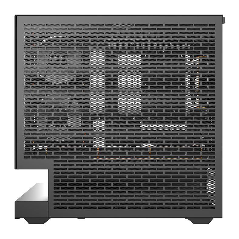 Gabinete Gamer Aigo Darkflash Floatron F1, ARGB, Full-Tower, Lateral de Vidro, Com 6 Fans, Preto, F1-BW-COMBO-DM8-LINEX6-BK