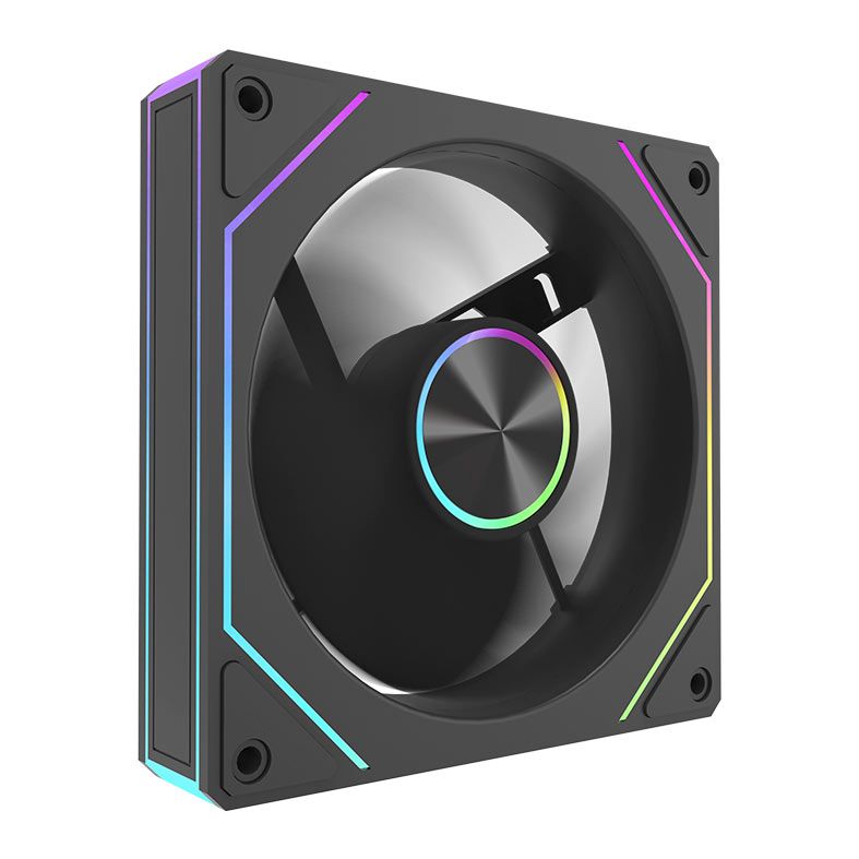 Ventoinha Aigo F12 Line, ARGB, 120mm, Preto, F12LINE-BK