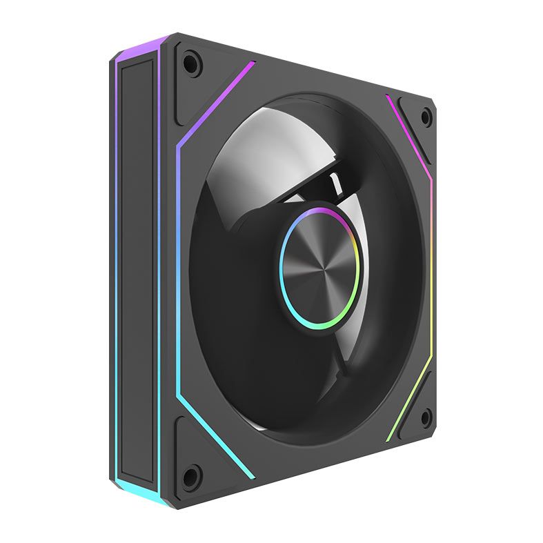 Ventoinha Aigo F12 Line, ARGB, 120mm, Preto, F12LINE-BK