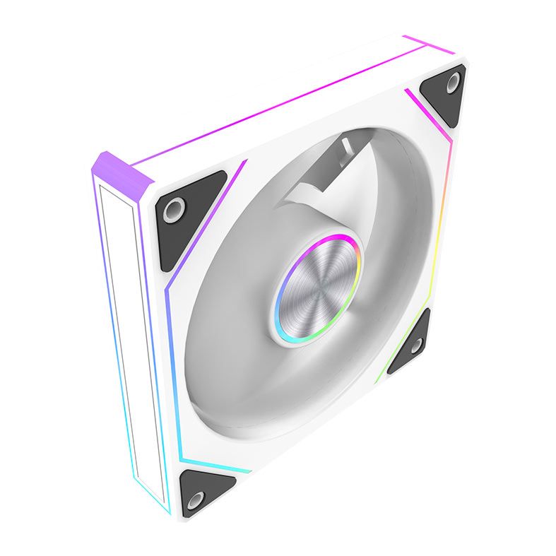 Ventoinha Aigo F12 Line, ARGB, 120mm, Branco, F12LINE-WH