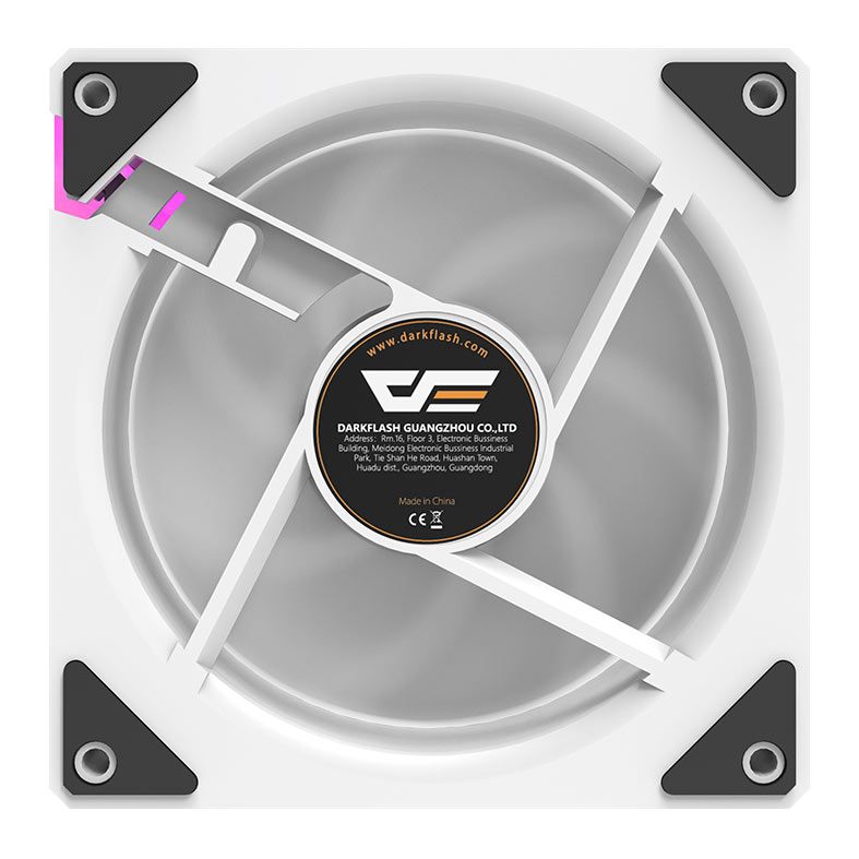 Ventoinha Aigo F12 Line, ARGB, 120mm, Branco, F12LINE-WH