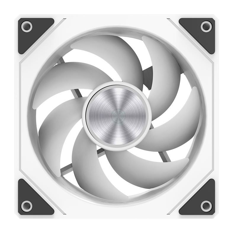 Ventoinha Aigo F12 Line, ARGB, 120mm, Branco, F12LINE-WH