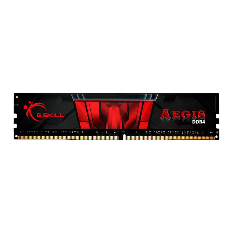 Memoria G.Skill Aegis, 16GB (1x16GB), DDR4, 2666MHz, C19, F4-2666C19S-16GIS