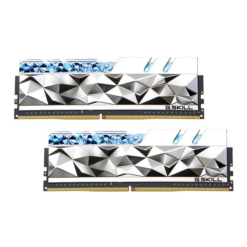 Memoria G.Skill Trident Z Royal Elite, RGB, 16GB (2x8GB), DDR4, 3600MHz, C16, Prata, F4-3600C16D-16GTESC