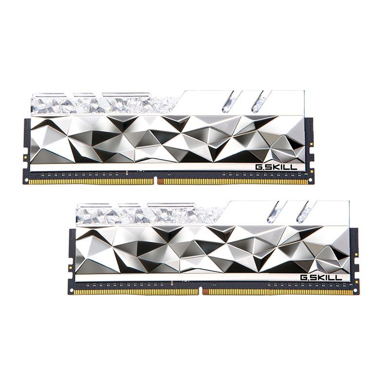 Memoria G.Skill Trident Z Royal Elite, RGB, 16GB (2x8GB), DDR4, 3600MHz, C16, Prata, F4-3600C16D-16GTESC