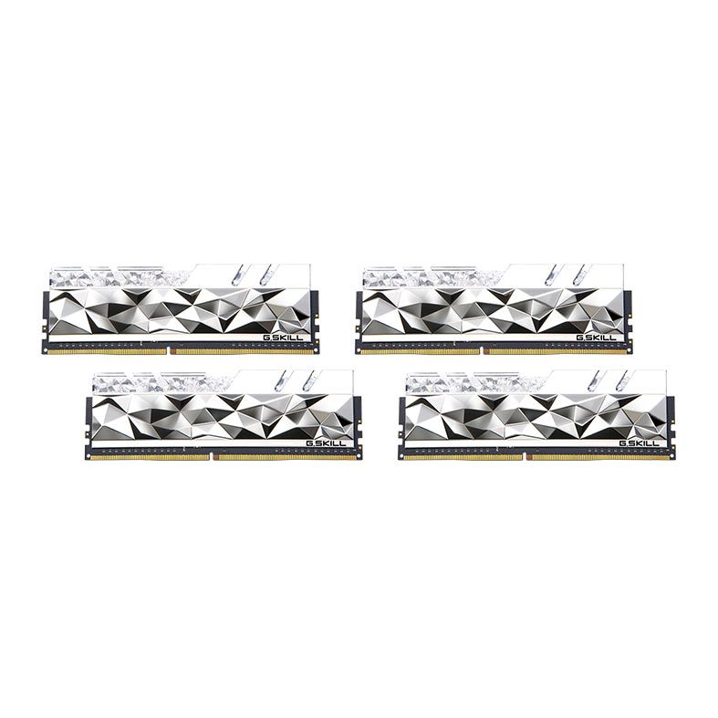 Memoria G.Skill Trident Z Royal Elite, RGB, 32GB (4x8GB), DDR4, 3600MHz, C16, Prata, F4-3600C16Q-32GTESC