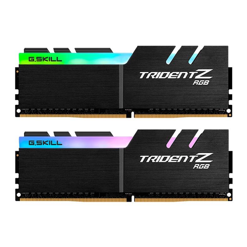 Memoria G.Skill Trident Z RGB 16GB (2x8) DDR4 4000Mhz Preta, F4-4000C16D-16GTZRA