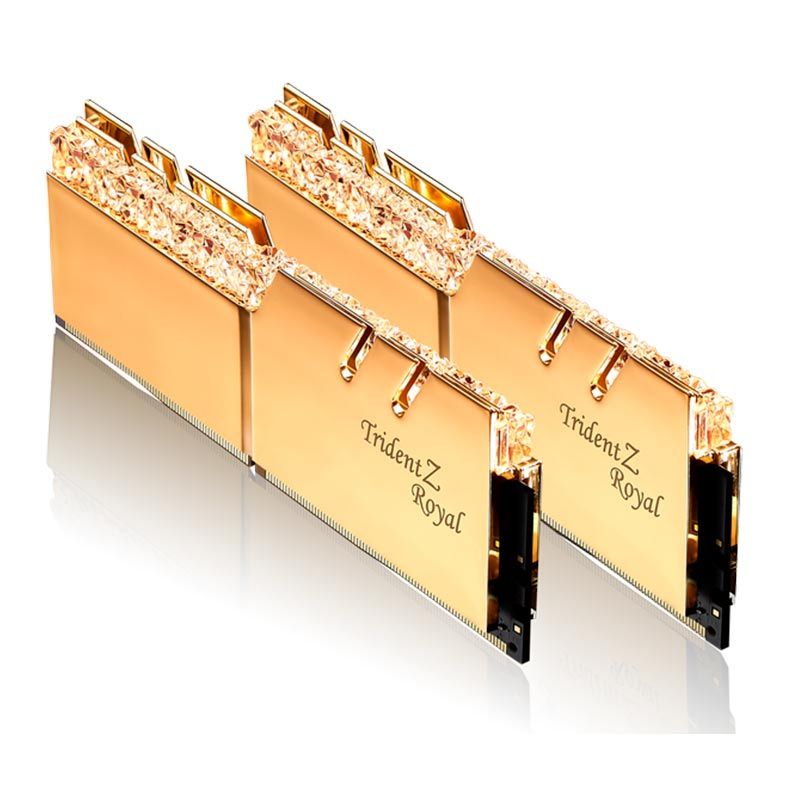 Memoria G.Skill Trident Z Royal RGB 32GB (2x16) DDR4 4000Mhz, F4-4000C16D-32GTRGA