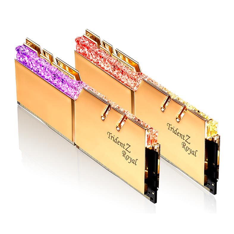 Memoria G.Skill Trident Z Royal RGB 32GB (2x16) DDR4 4000Mhz, F4-4000C16D-32GTRGA