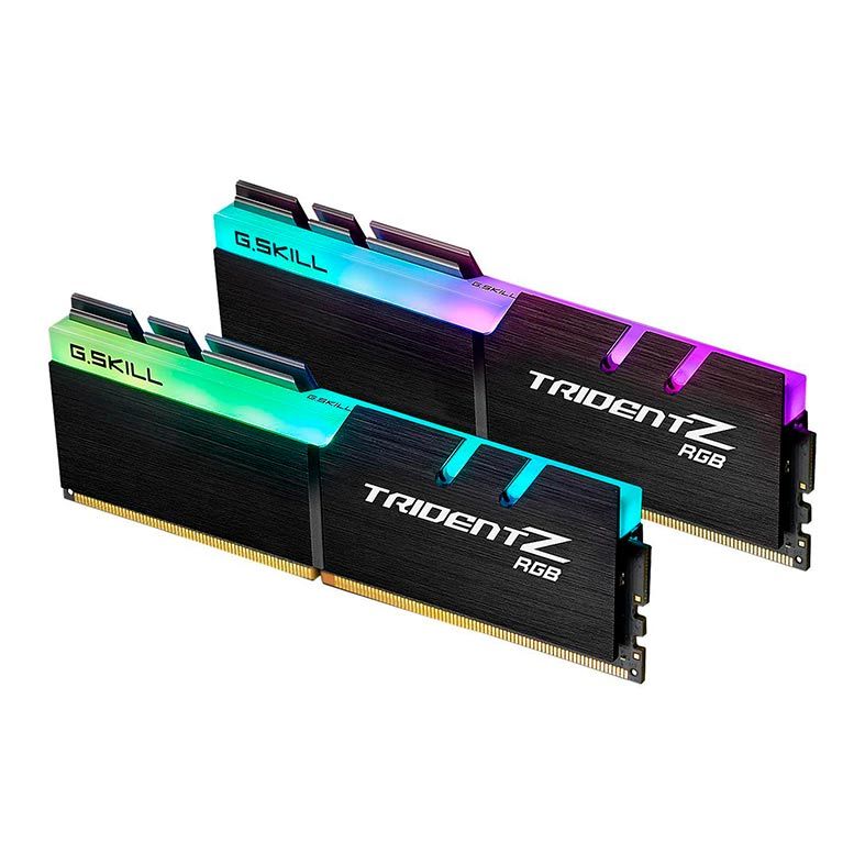 Memoria G.Skill Trident Z RGB 32GB (2x16) DDR4 4000Mhz Preta, F4-4000C16D-32GTZRA