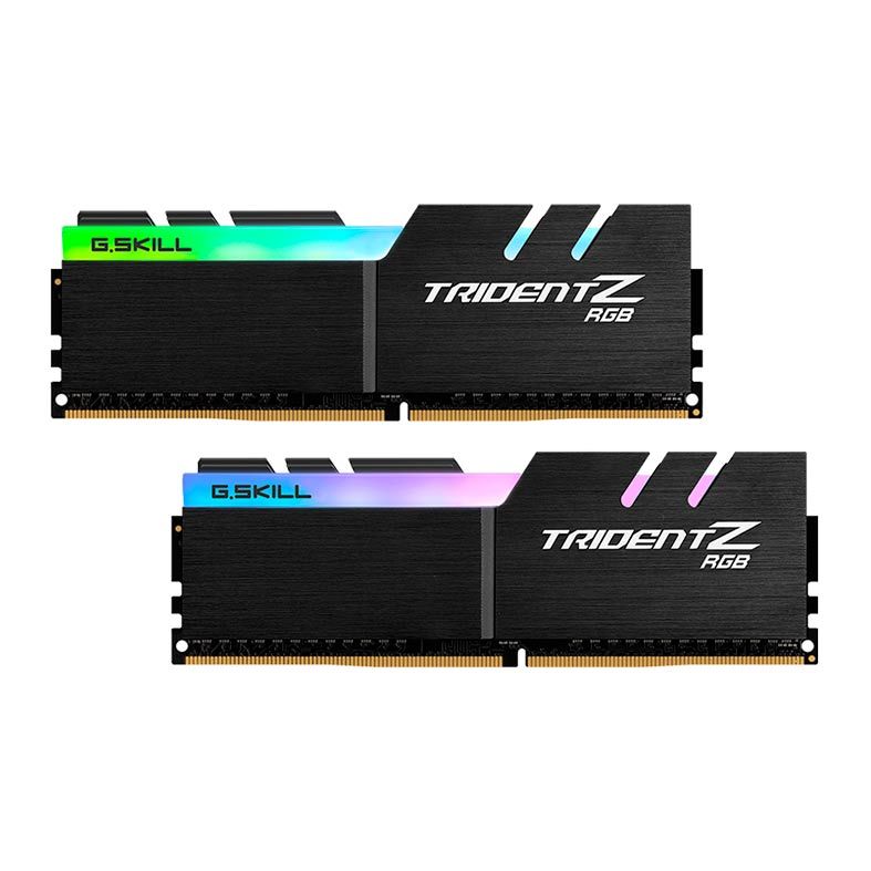 Memoria G.Skill Trident Z RGB 16GB (2x8) DDR4 4000Mhz Preta, F4-4000C18D-16GTZRB