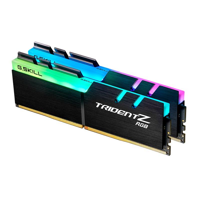 Memoria G.Skill Trident Z RGB 16GB (2x8) DDR4 4000Mhz Preta, F4-4000C18D-16GTZRB