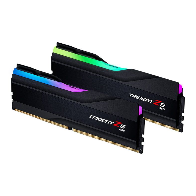 Memoria G.Skill Trident Z5 RGB, 32GB (2x16GB), DDR5, 5600MHz, C36, Preta, F5-5600J3636C16GX2-TZ5RK