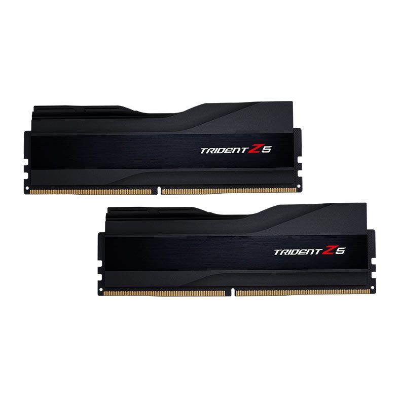 Memoria G.Skill Trident Z5, 32GB (2x16GB), DDR5, 6000MHz, C40, Preta, F5-6000J4040F16GX2-TZ5K