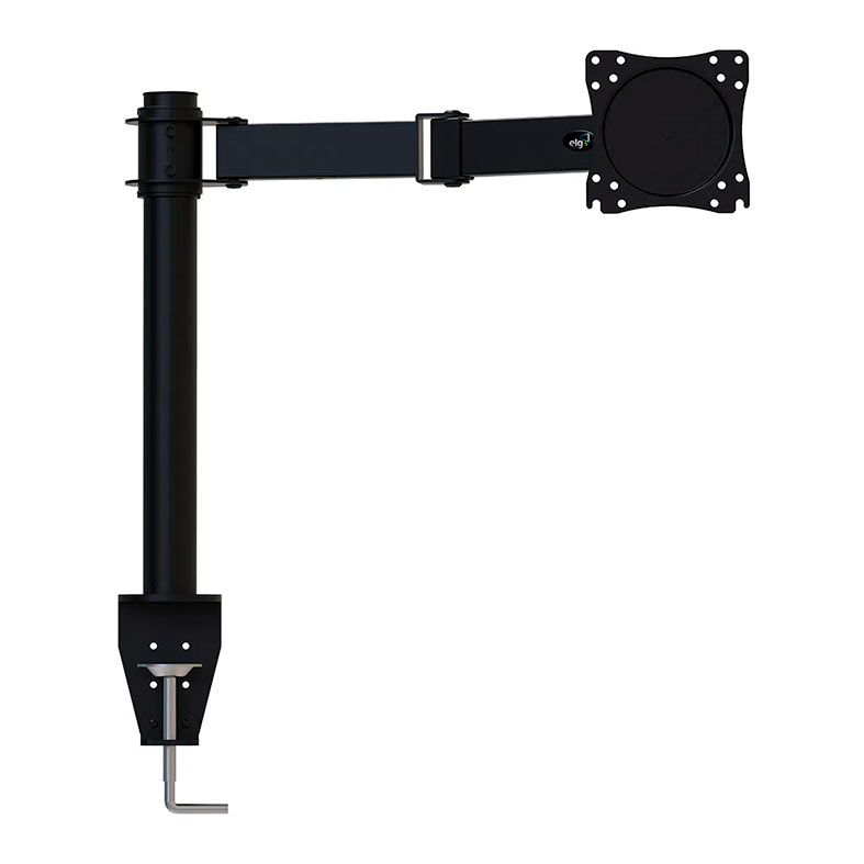 Suporte Multiarticulado de Mesa Para Monitor ELG, 14 Pol. a 27 Pol., Preto, F50D
