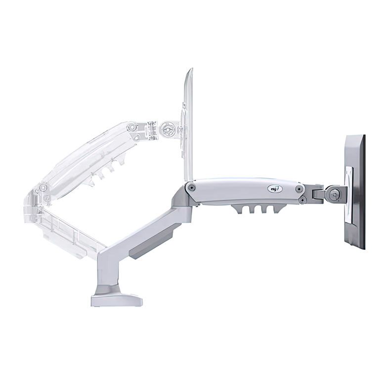 Suporte Articulado Com Pistão a Gas Para Monitor ELG, 17 Pol. a 35 Pol., Branco, F80W