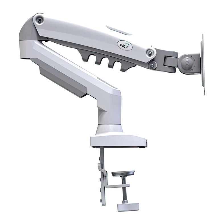 Suporte Articulado Com Pistão a Gas Para Monitor ELG, 17 Pol. a 35 Pol., Branco, F80W