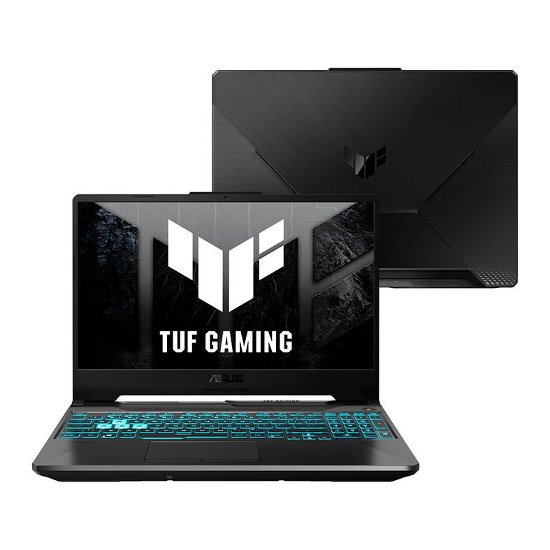 Notebook Gamer Asus TUF Gaming A15, 15.6 Pol, AMD Ryzen 7 7435HS, 8GB DDR5, SSD 512GB, Preto, FA506NFR-HN069