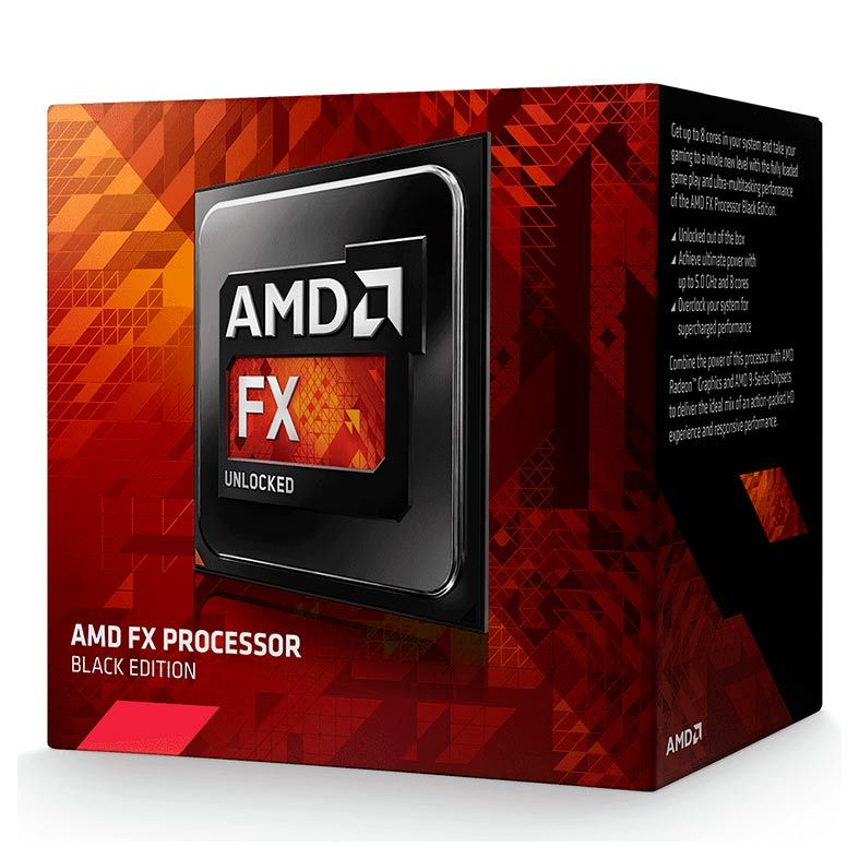 Processador AMD FX-6300 Hexa-Core 3.5GHz (3.8GHz Turbo) 14 MB Cache AM3+, FD6300WMHKBOX