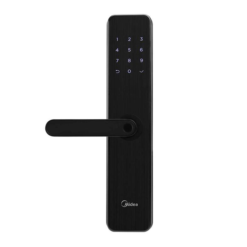 Fechadura Digital SmartLock Midea, FDA21PD, Preto, FDA21PD